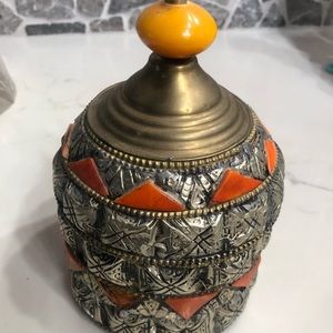 Moroccan decor jar